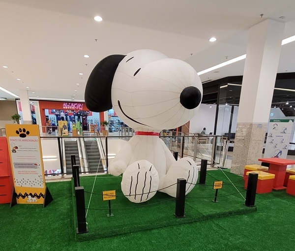 Últimos dias da exposição “Snoopy e sua Turma”
